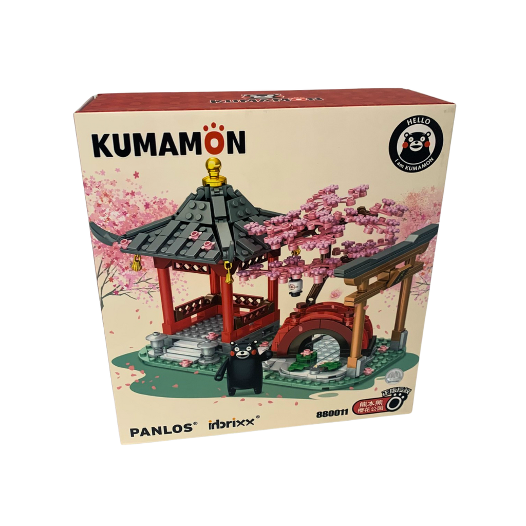 Inbrixx 80011 Kumamon Sakura Park – 537pcs Character Brick Set