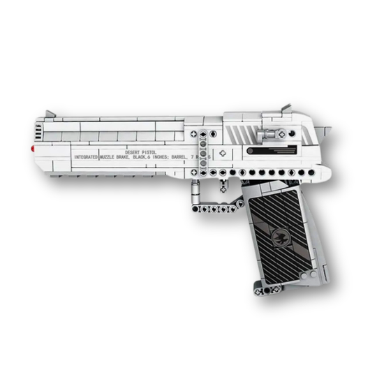 Reobrix 77001 Eagle Building Set – 408-Piece Brick Pistol Model