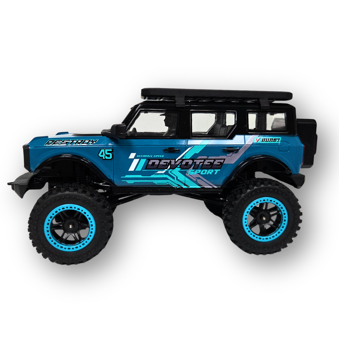 KOOTAI K2007 – 1:20 Scale 4WD Micro RC Crawler (RTR, Brushed) Blue