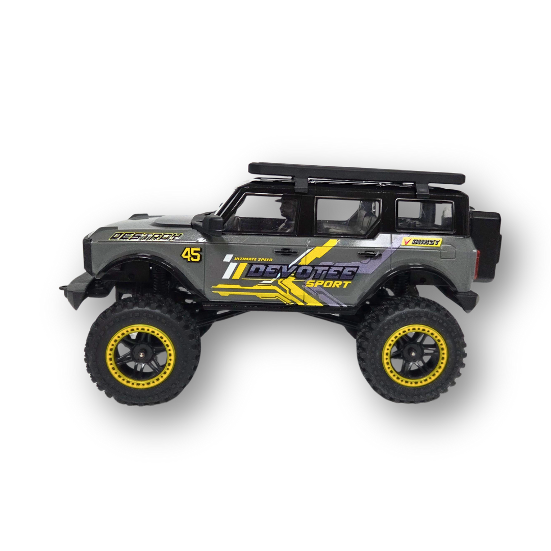 KOOTAI K2007 – 1:20 Scale 4WD Micro RC Crawler (Grey, RTR, Brushed)