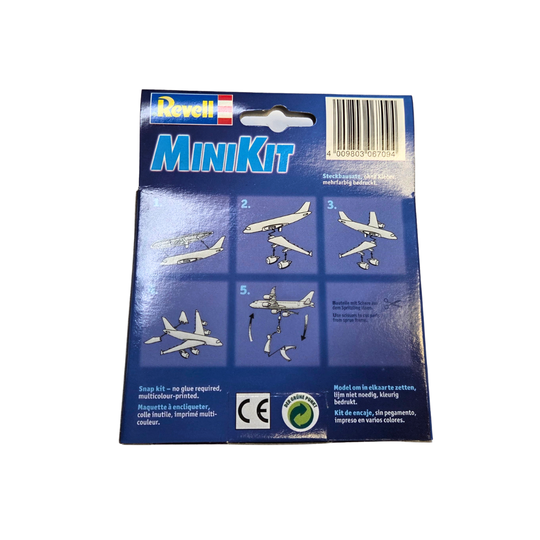 Revell MiniKit Airbus A380 Snap-Fit Aircraft Model Kit 06709 – Emirates Livery