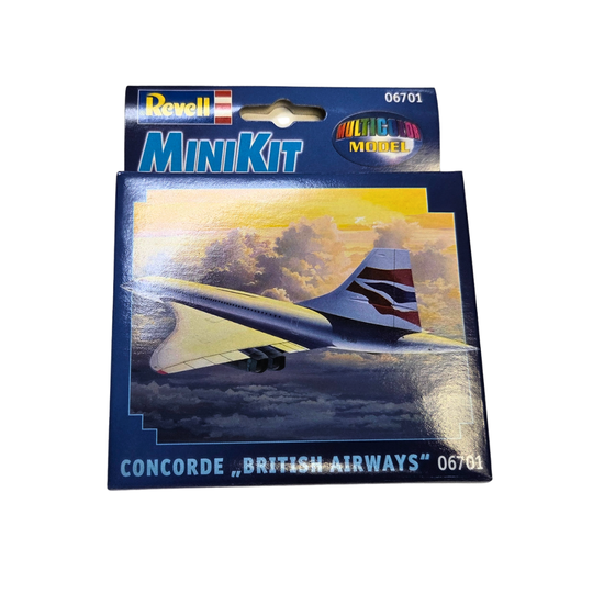 Revell MiniKit Concorde British Airways Snap-Fit Aircraft Model Kit 06701