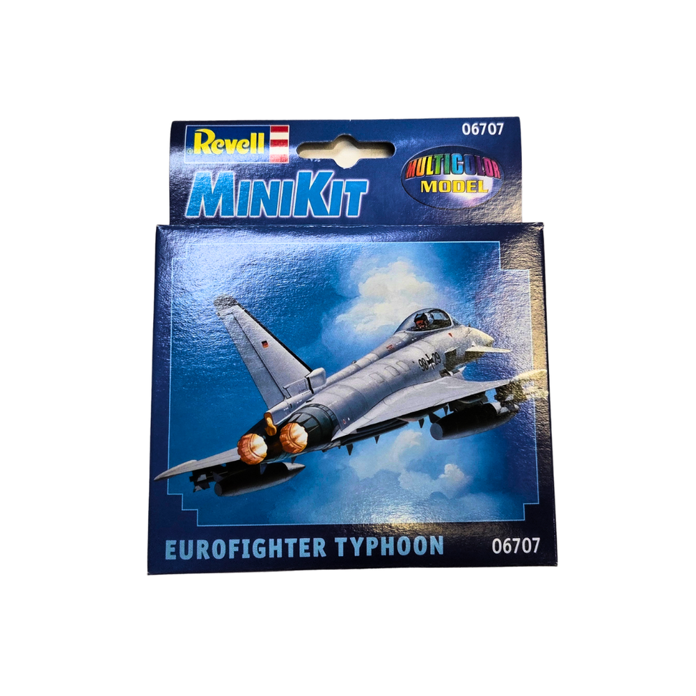 Revell MiniKit Eurofighter Typhoon Snap-Fit Fighter Jet Model Kit 06707