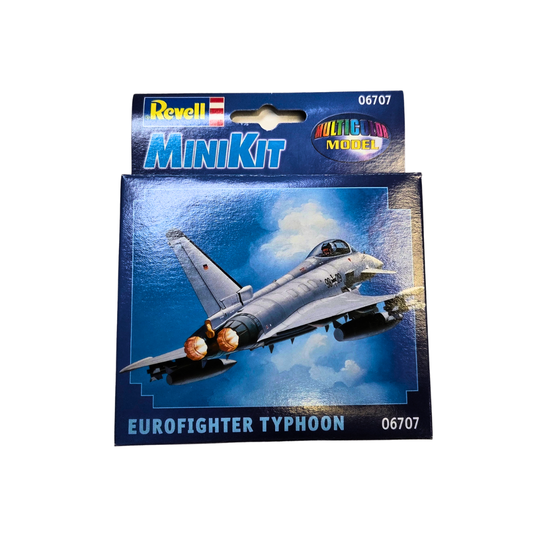 Revell MiniKit Eurofighter Typhoon Snap-Fit Fighter Jet Model Kit 06707