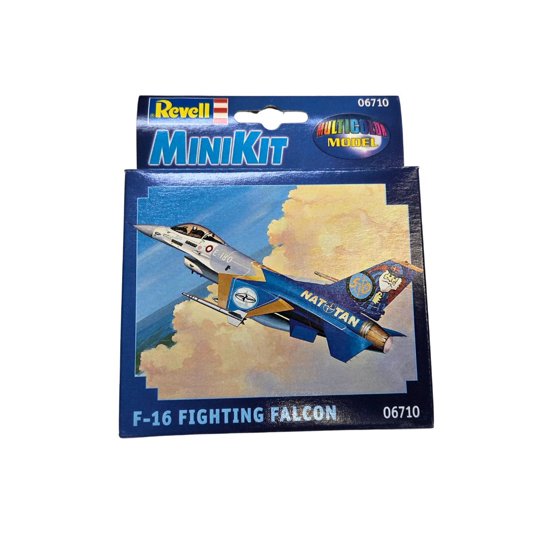 Revell MiniKit F-16 Fighting Falcon Snap-Fit Fighter Jet Model Kit 06710
