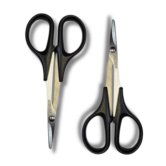 RC Body Scissors Set — Curved & Straight (2 Piece Kit)