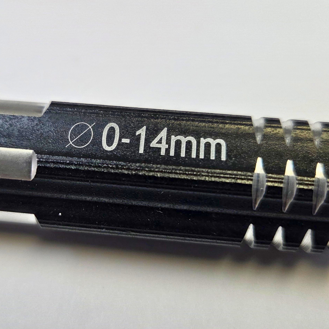 RCONE Universal Reamer — 0–14mm RC Body Tool