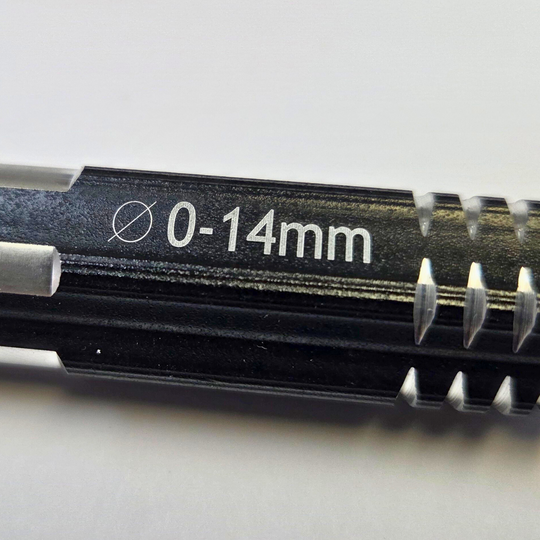 RCONE Universal Reamer — 0–14mm RC Body Tool