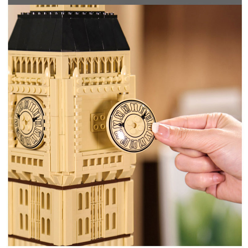 WANGE 5218 – Big Ben Architecture Building Set (1376 Pieces)