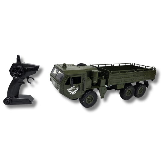 JJRC Transporter 6WD Armored Military RC Truck
