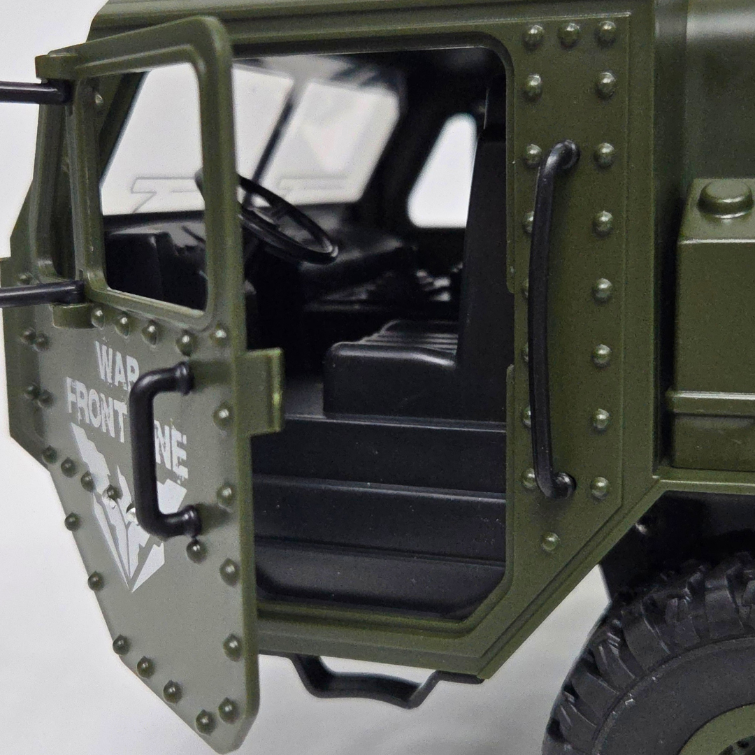 JJRC Transporter 6WD Armored Military RC Truck