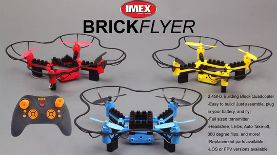 IMEX Brickflyer Building Block Quadcopter