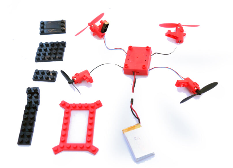 IMEX Brickflyer Building Block Quadcopter