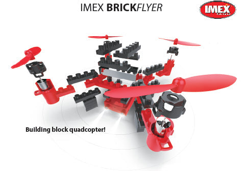 IMEX Brickflyer Building Block Quadcopter