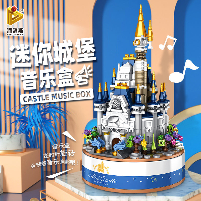 Panlos Creative Music Box Series – Castle Music Box – Model 656007 (617 Pieces)