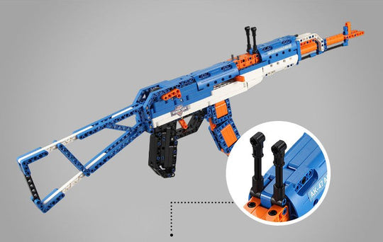 CaDA Model Assault Rifle Brick Building Set 498 Pieces