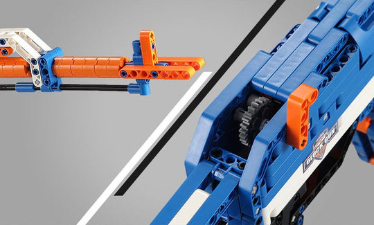 CaDA Model Assault Rifle Brick Building Set 498 Pieces