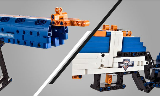 CaDA Model Semi-Auto Rifle Brick Building Set 583 Pieces