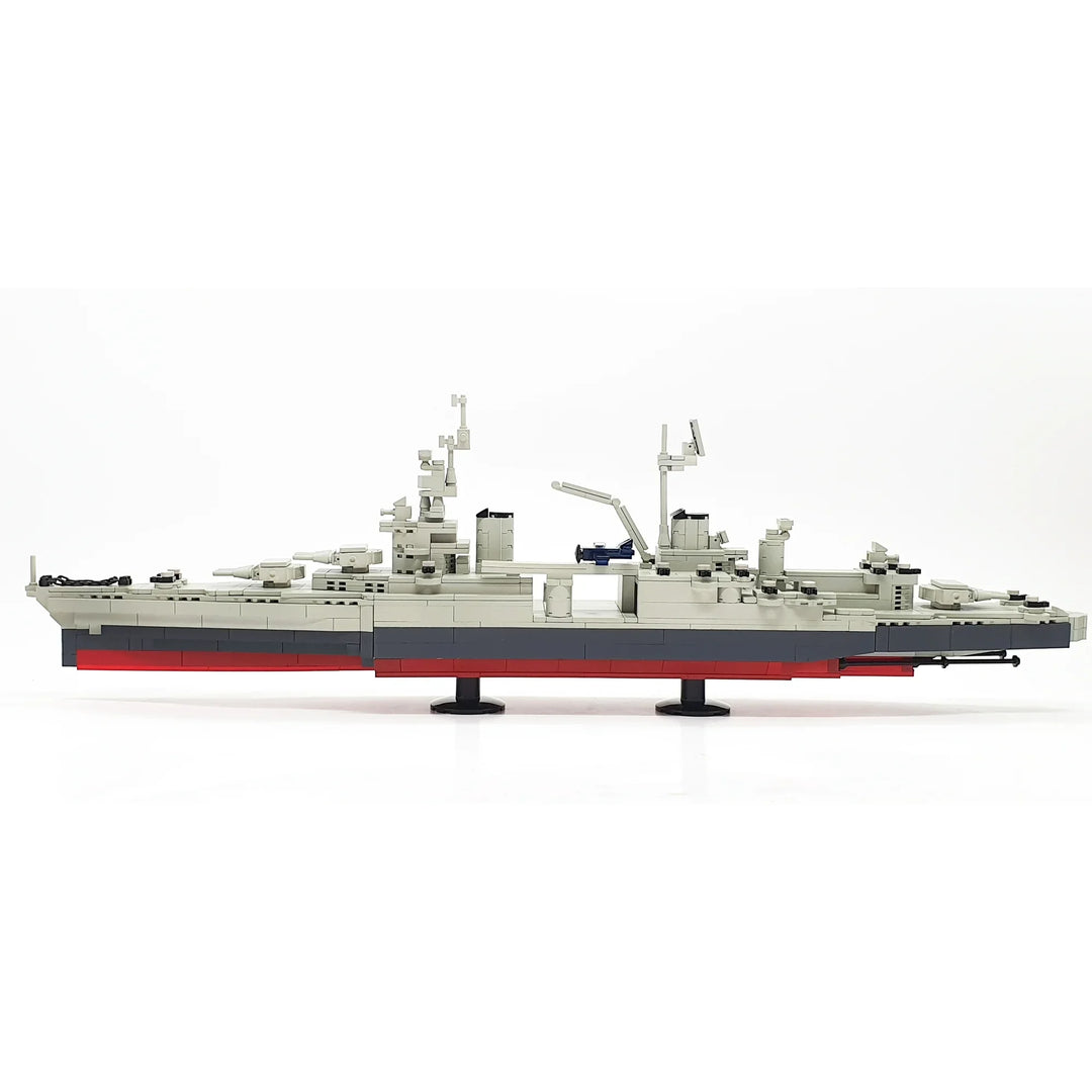IMEX Oxford USS Indianapolis CA-35 Heavy Cruiser Brick Set – 930 Pieces