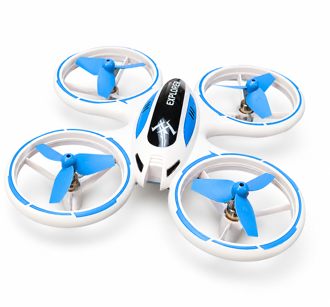 IMEX Explorer Drone – Palm-Sized Quadcopter with 6-Axis Gyro, LED IMEX Explorer Drone – Palm-Sized Quadcopter with 6-Axis Gyro, LED
