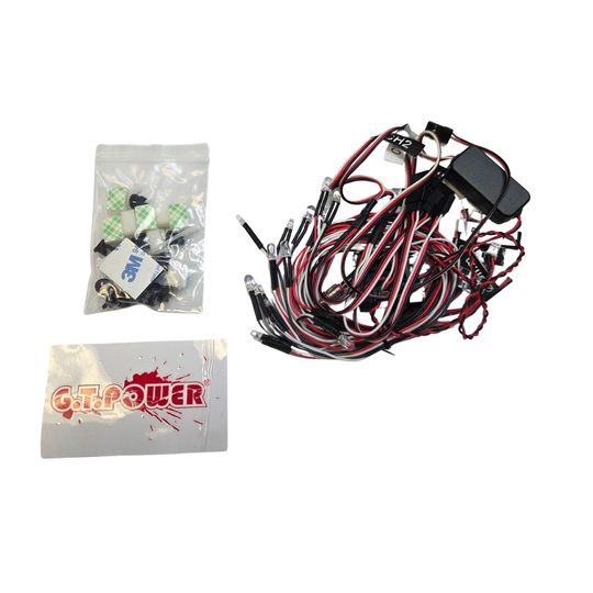 G.T. Power RC Car Controlled Flashing LED Light System