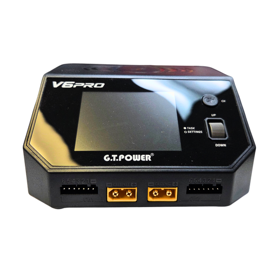 G.T. Power V6 Pro Dual Intelligent Charger Discharger 700W