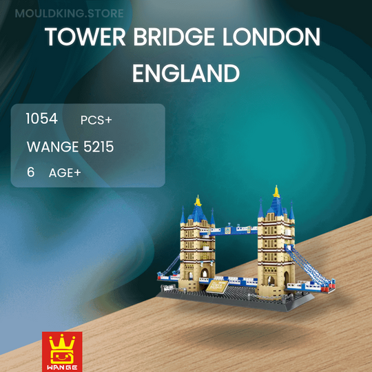WANGE 5215 – Tower Bridge Architecture Building Set (1986 Pieces)