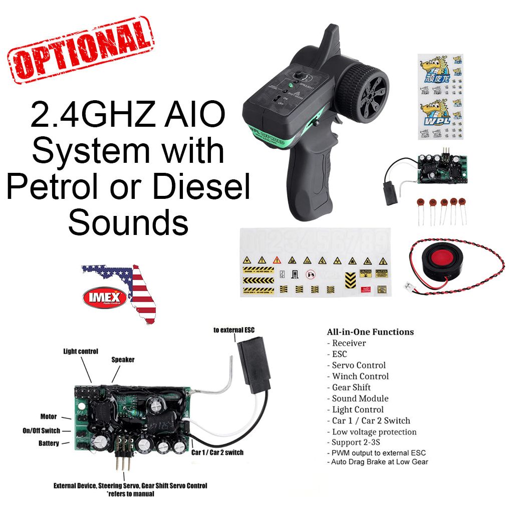 Hilux 4x4 1:16th Scale KIT RC Truck