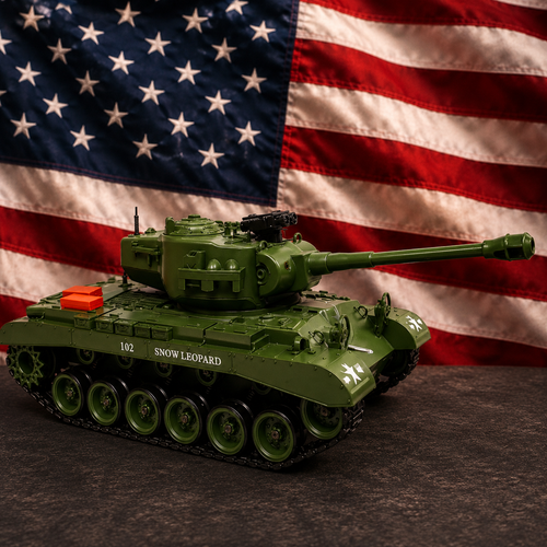1/18 Scale US M26 - Snow Leopard 2.4Ghz RC Tank Force