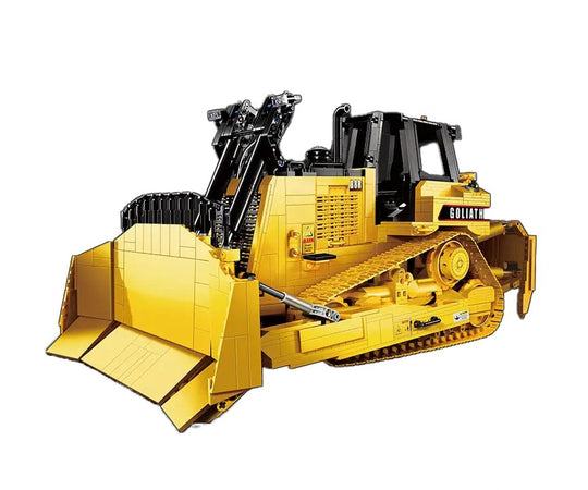 CaDA Masters Goliath Bulldozer Remote Controlled Construction Series Brick Building Set 2,826 Pieces