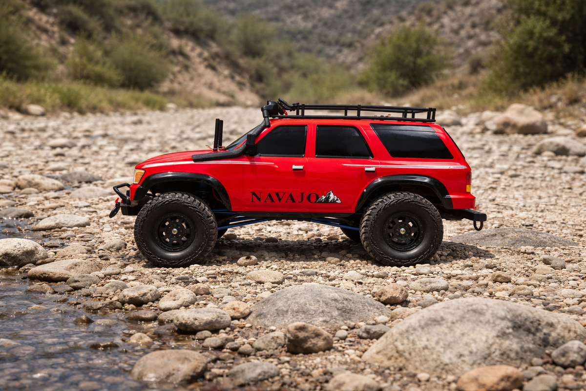 🔥 1/10th Off-Road RC Crawler SUV Built for Real Trail Adventure