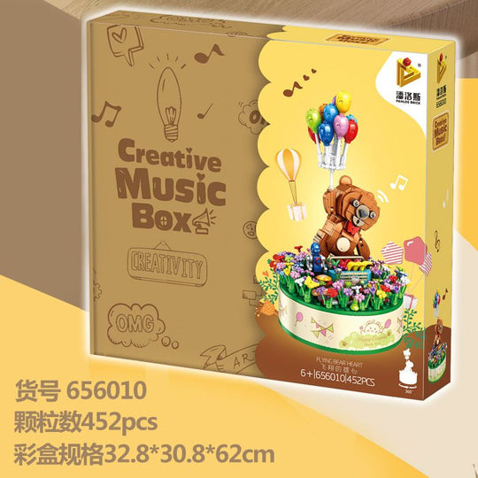Panlos Creative Music Box Series – Flying Bear Music Box – Model 656010 (569 Pieces)