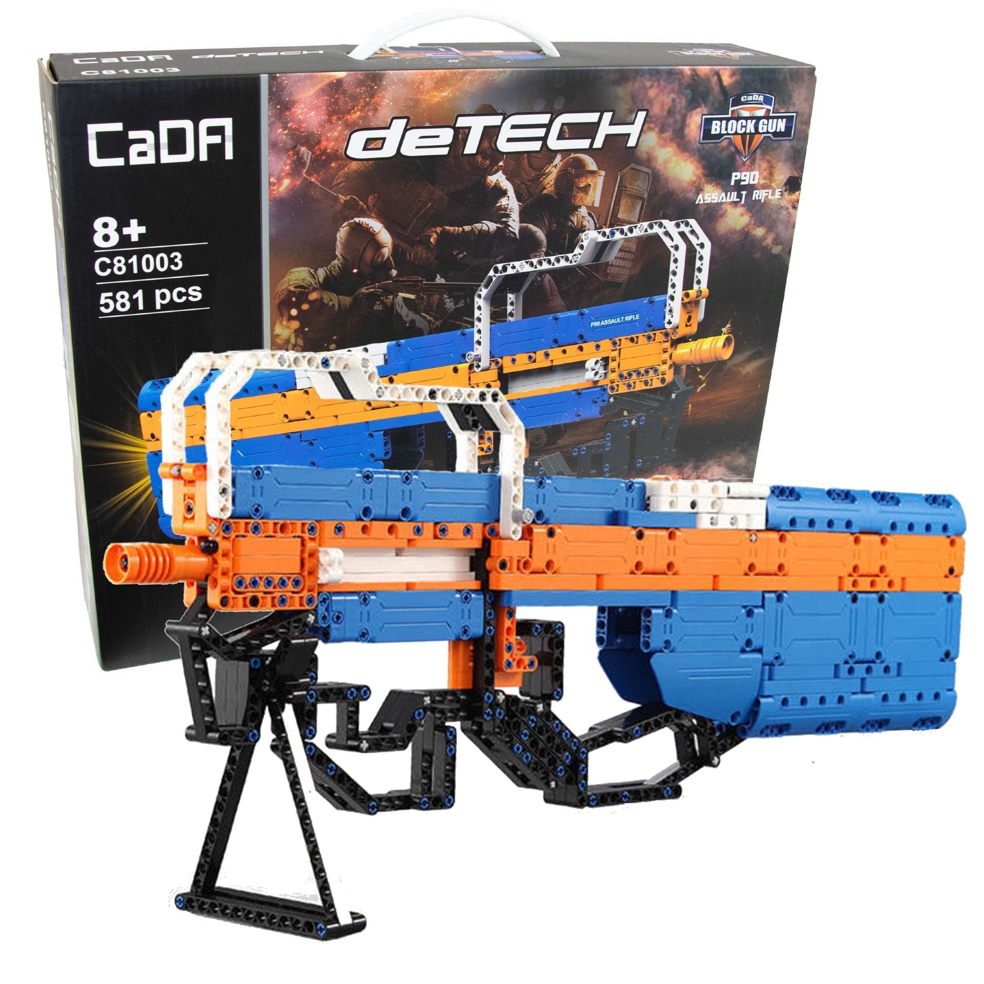 CaDA SMG Brick Building Set 581 Pieces – IMEX Model Company