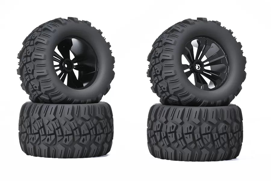 Widened Off-Road Tires