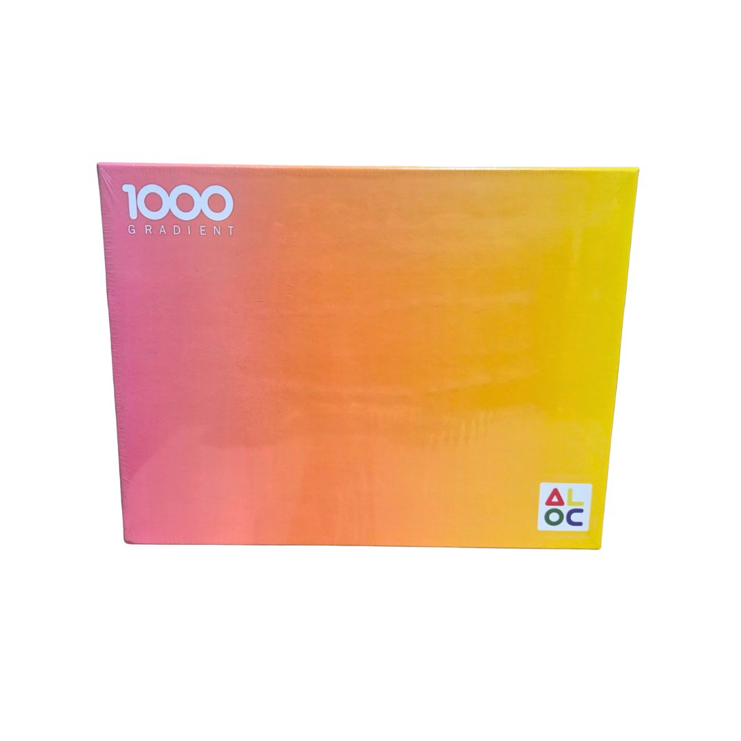 Puzzle Life Pink Spring Orange Yellow Gradient 1000 Piece Puzzle