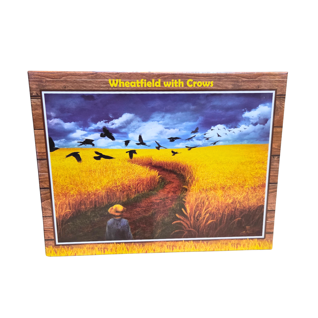 Puzzle Life Wheatfield with Crows 1000 Piece Puzzle