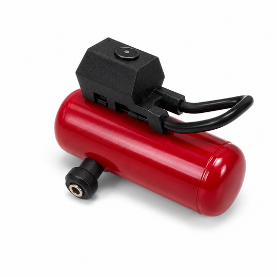1/10th Scale Metal Air Compressor Accessory for RC Crawlers, Garages, Trailers, and Dioramas