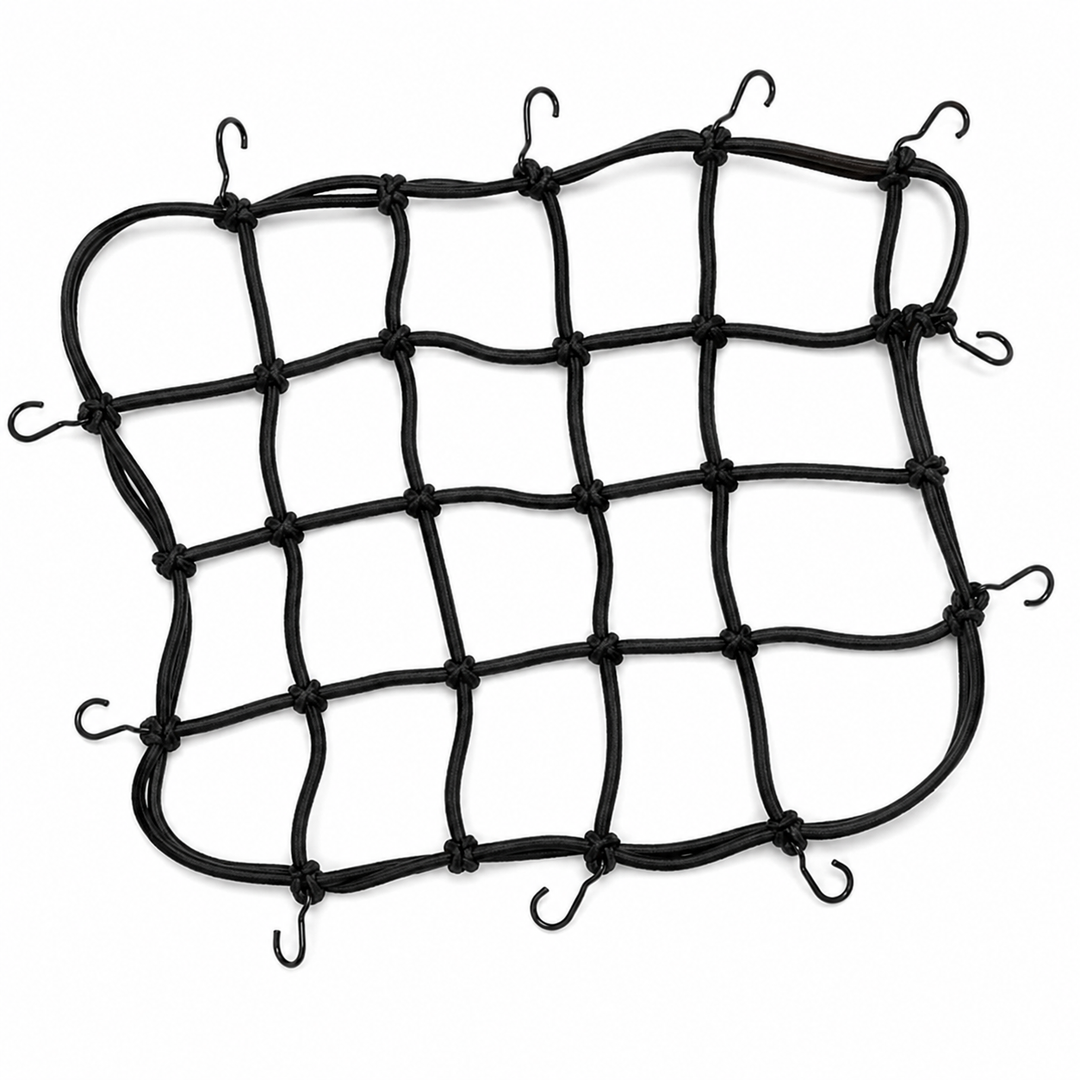 Luggage Net Scale Accessory for 1/10th Scale RC Crawlers, Trail Trucks, and Dioramas