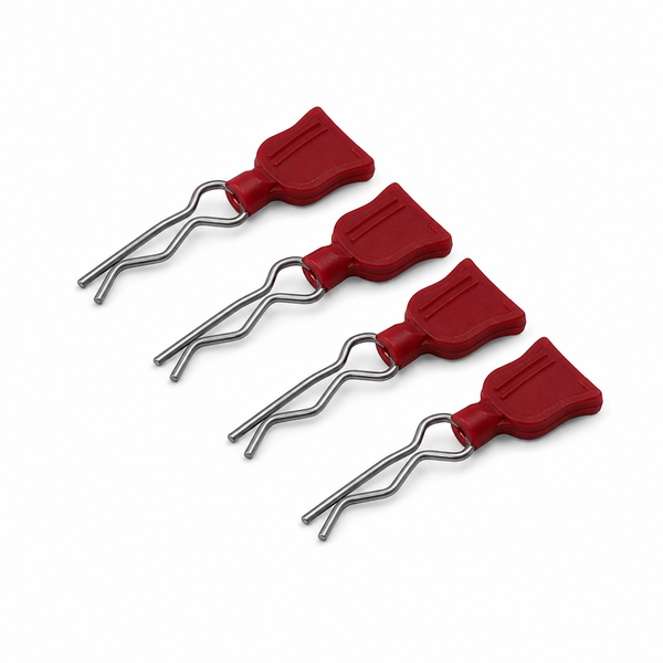 Easy Pull Body Clips for 1/10th Scale RC Cars, Buggies, Truggies, and Trucks