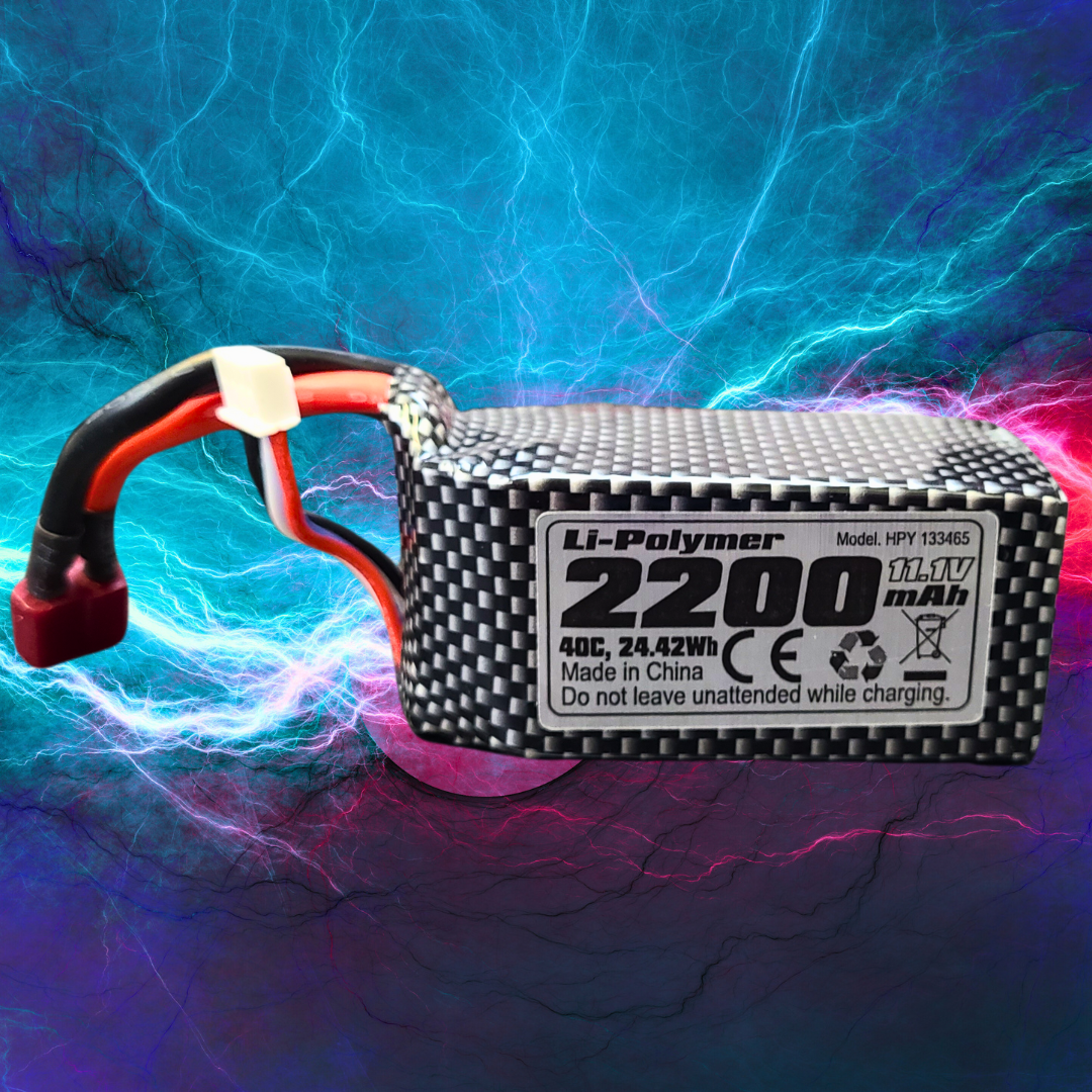 IMEX 3S 2200mAh 11.1V LiPo Battery 40C High-Performance with Deans C IMEX Model Company IMEX 3S 2200mAh 11.1V LiPo Battery 40C High-Performance with Deans C IMEX Model Company