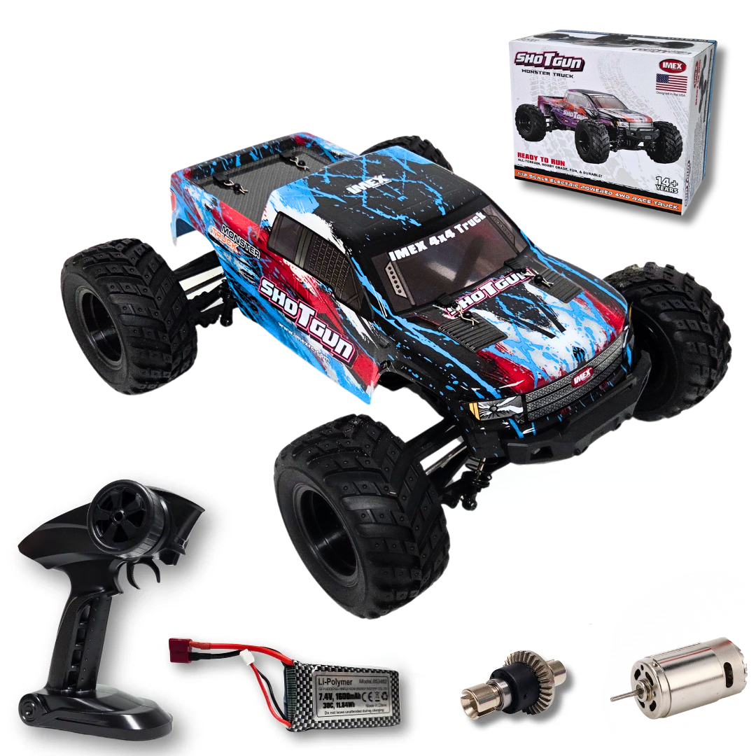 IMEX Shotgun 1/12th Brushed RTR 4WD Monster Truck