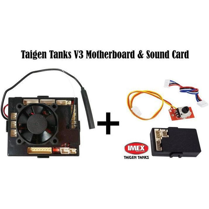Taigen V3 2.4GHz Upgrade Kit (TX/MB/Sound Card/Speaker) - Taigen Tanks