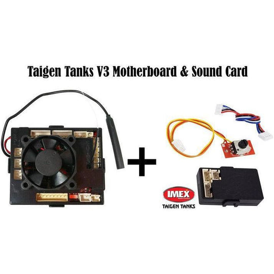 Taigen V3 2.4GHz Upgrade Kit (TX/MB/Sound Card/Speaker) - Taigen Tanks