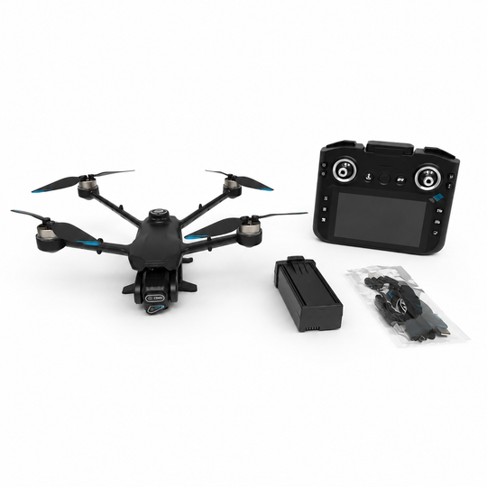 GT6 Smart Drone with GPS, Brushless Motors & Screen Controller