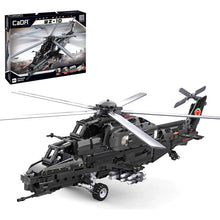 Load image into Gallery viewer, CaDA WZ10 Military Helicopter Remote Controlled Brick Building Set 989 Pieces
