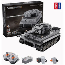 Load image into Gallery viewer, CaDA Masters WWII German Tiger Tank Remote Controlled Brick Building Set 925 Pieces
