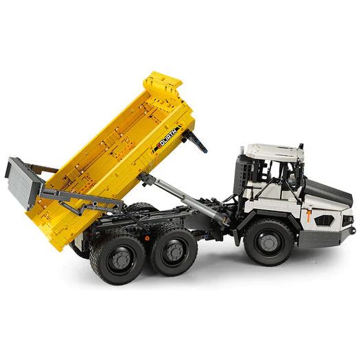 CaDA Articulated Dump Truck Remote Controlled Construction Series 1:17 Scale Brick Building Set 3,067 Pieces