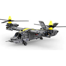 Load image into Gallery viewer, CaDA Tiltrotor Helicopter (Non-Motorized) Brick Building Set 1,436 Pieces
