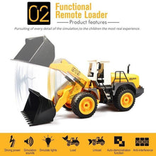 Load image into Gallery viewer, 2.4GHz RTR RC Construction - 1/20th Scale Wheel Loader
