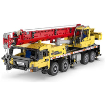 Load image into Gallery viewer, CaDA Mobile Extension Crane Construction Series (Non-Motorized) Brick Building Set 1,831 Pieces
